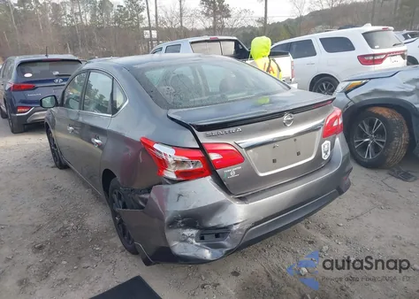 2018 Nissan Sentra S z USA, uszkodzony, nr VIN 3N1AB7AP1JY315726